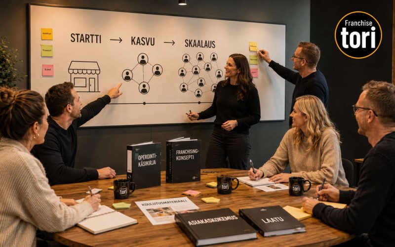 Franchisingkoulutus ja valmennus