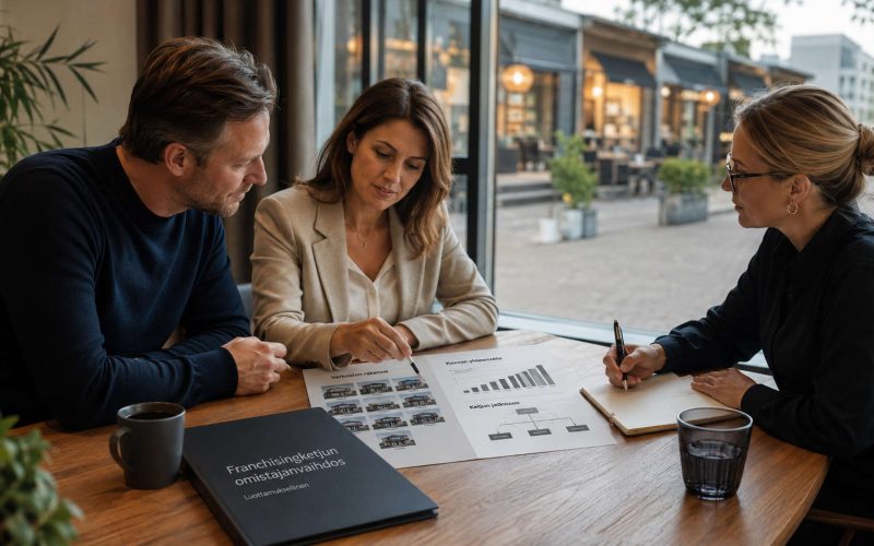 Myytävät franchisingketjut